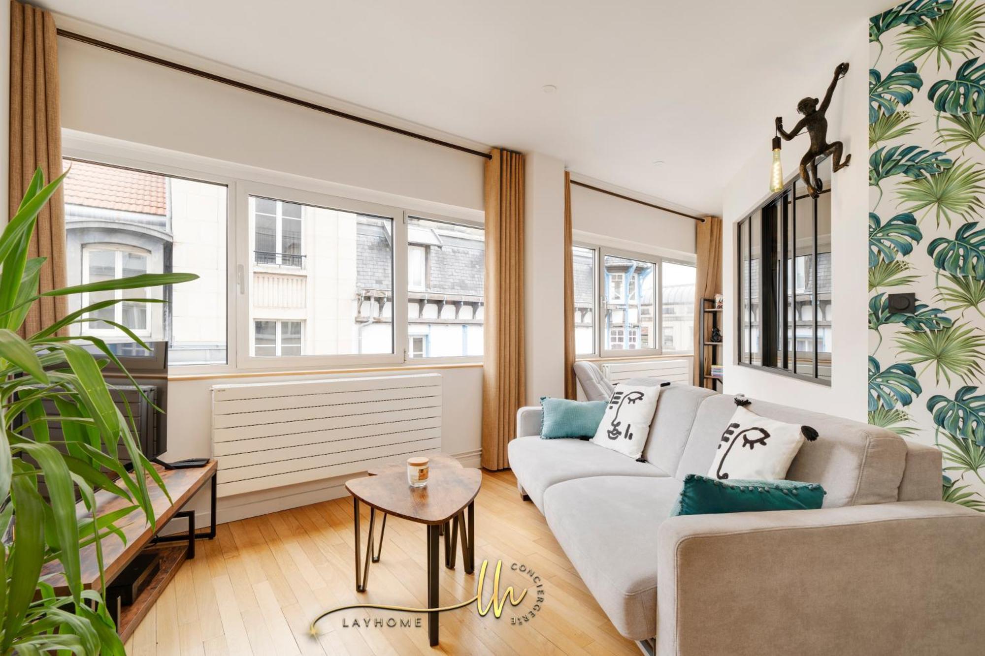 Chaleureux, Lumineux Et Confortable F2 Renove En Plein Coeur De Nancy Exteriör bild