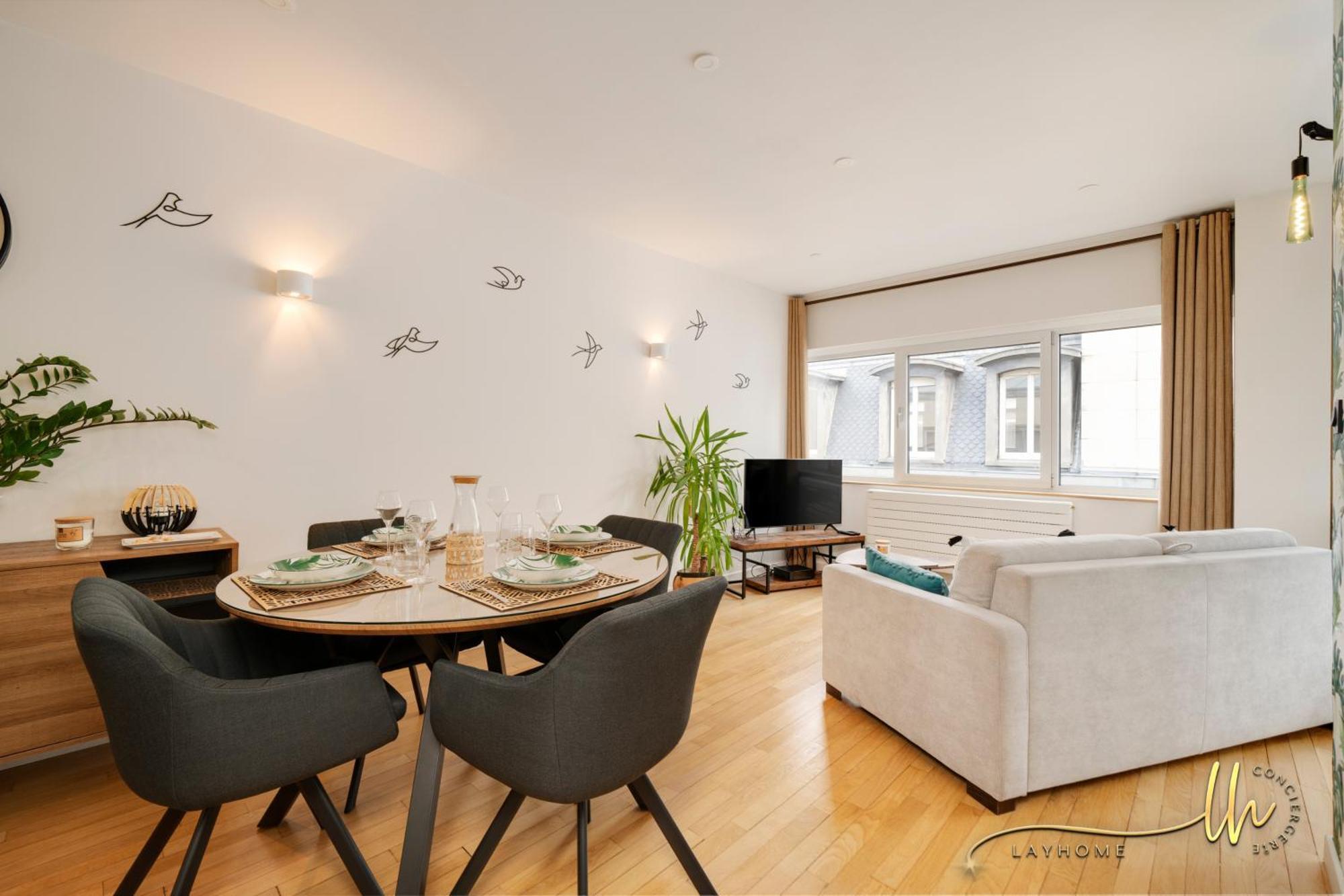Chaleureux, Lumineux Et Confortable F2 Renove En Plein Coeur De Nancy Exteriör bild